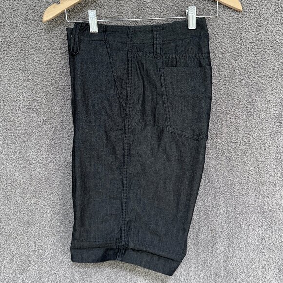 Banana Republic Chambray Denim 12" Bermuda Shorts - Picture 3 of 5